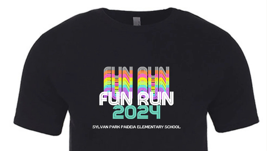 Sylvan Park 2024 Fun Run t-shirt